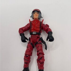 Coprs Vulture Pilot Action Figure in Red and Black